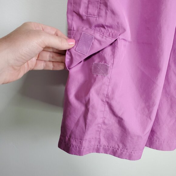 ADIDAS Hyperreal Cargo 9.5" Shorts Pull-On Utility Semi Pulse Lilac Men's Small - Picture 4 of 15